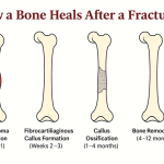 fracture healing stages depicted