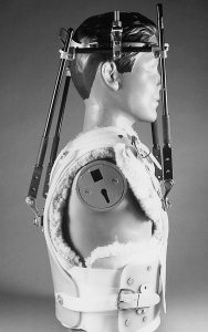 halo vest for cervical immobilization