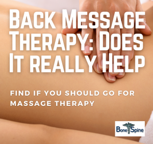 back massage effective